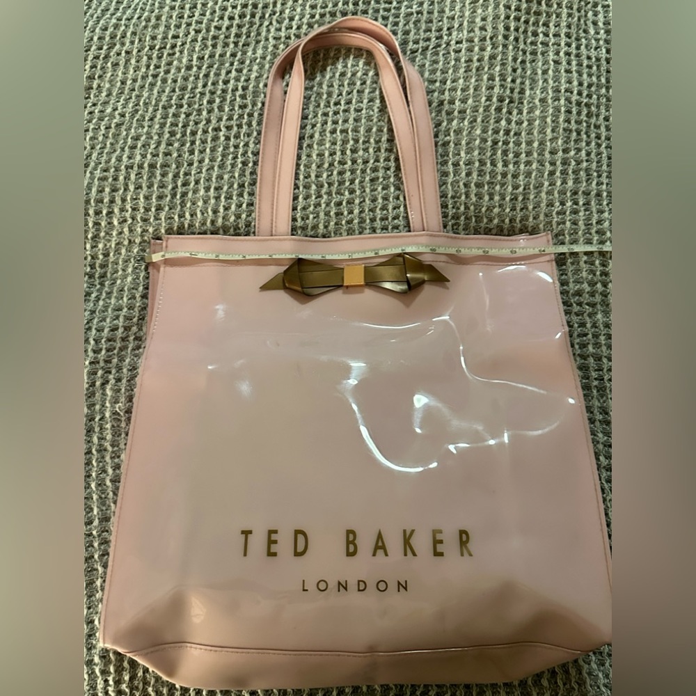 Ted Baker Pink Plastic Tote Bag